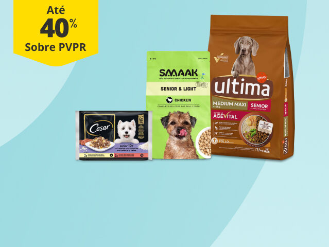 At&eacute; 40% PVPR em alimenta&ccedil;&atilde;o para s&eacute;nior